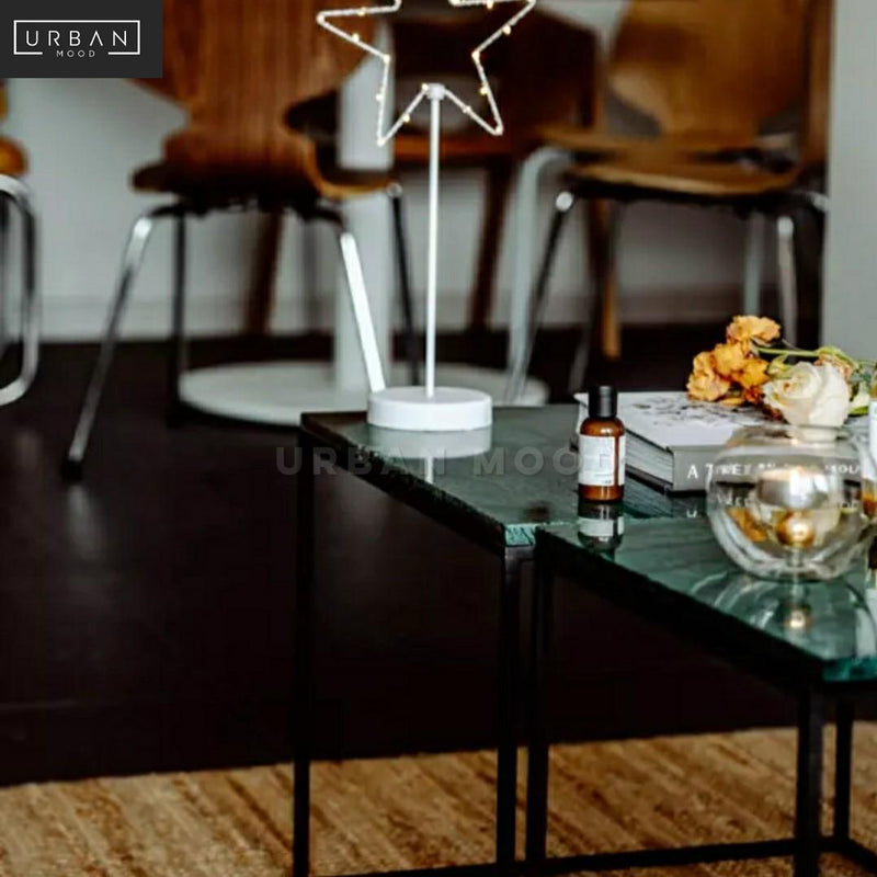 ELISSE Modern Marble Coffee Table