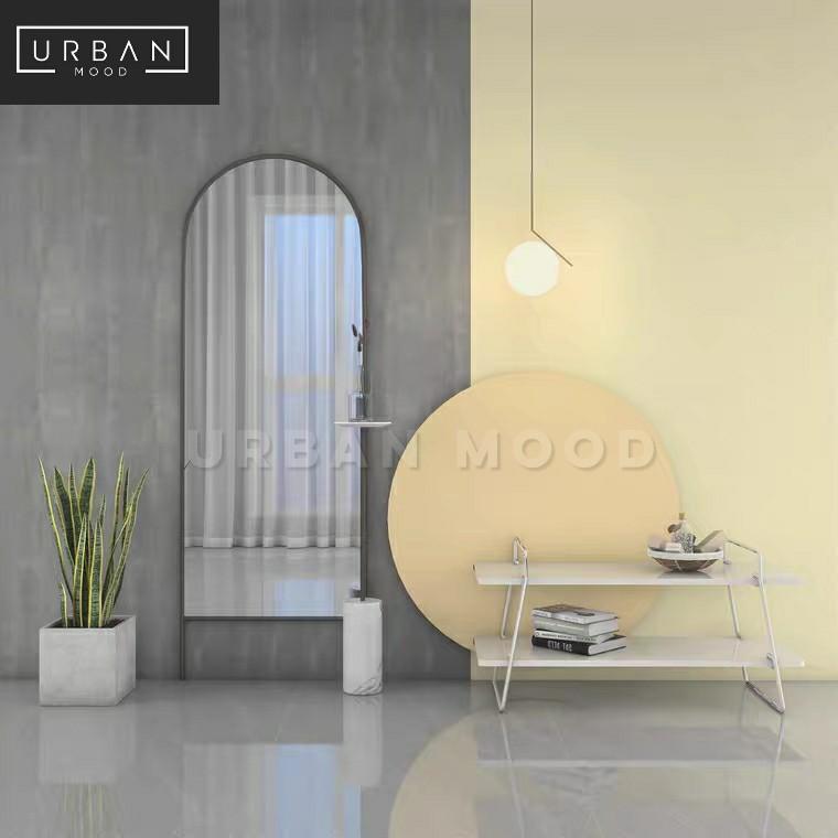ETIENNE Modern Hallway Wall Mirror Table