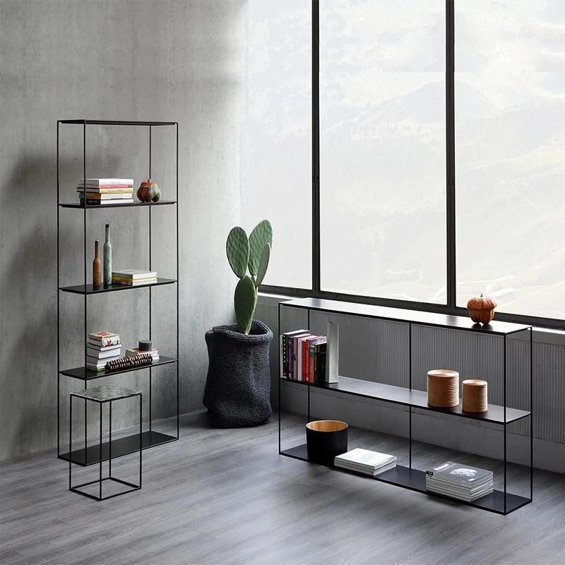 EVETTE Minimalist Wireframe Display Shelf