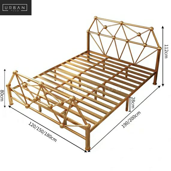 ELEKTRA Modern Metal Bedframe