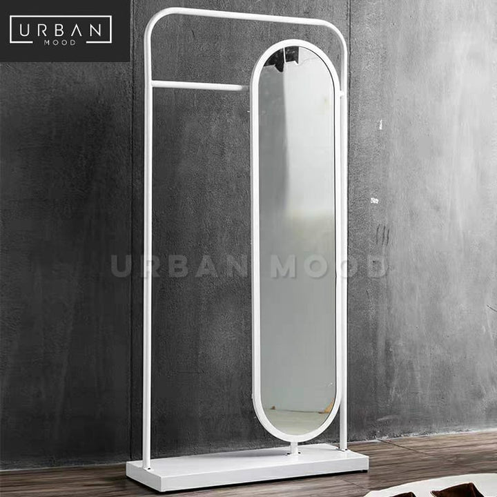 ELLIE Minimalist Mirror Towel Stand