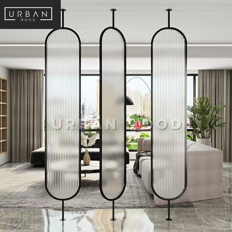 ELSPETH Modern Swivel Room Divider