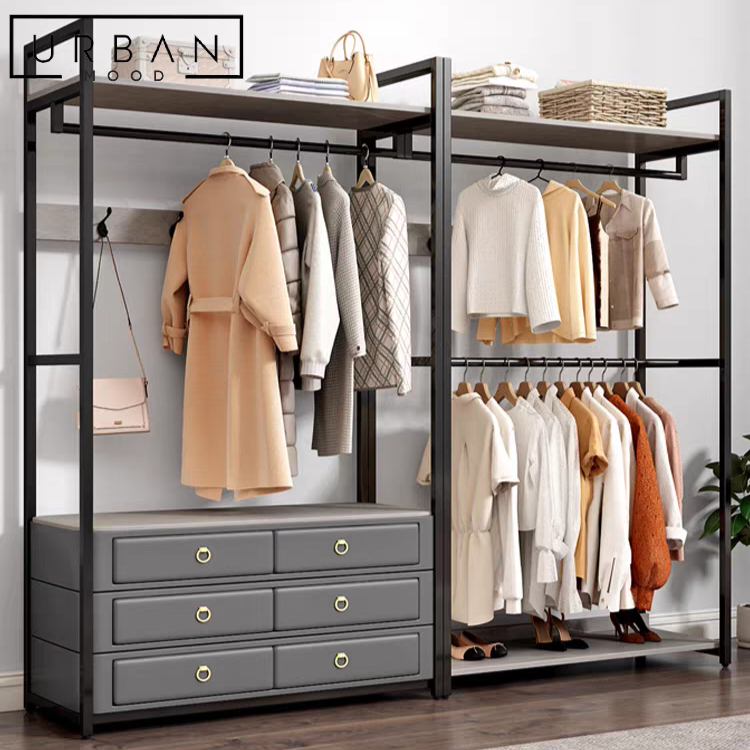 EVANS Modern Open Concept Wardrobe