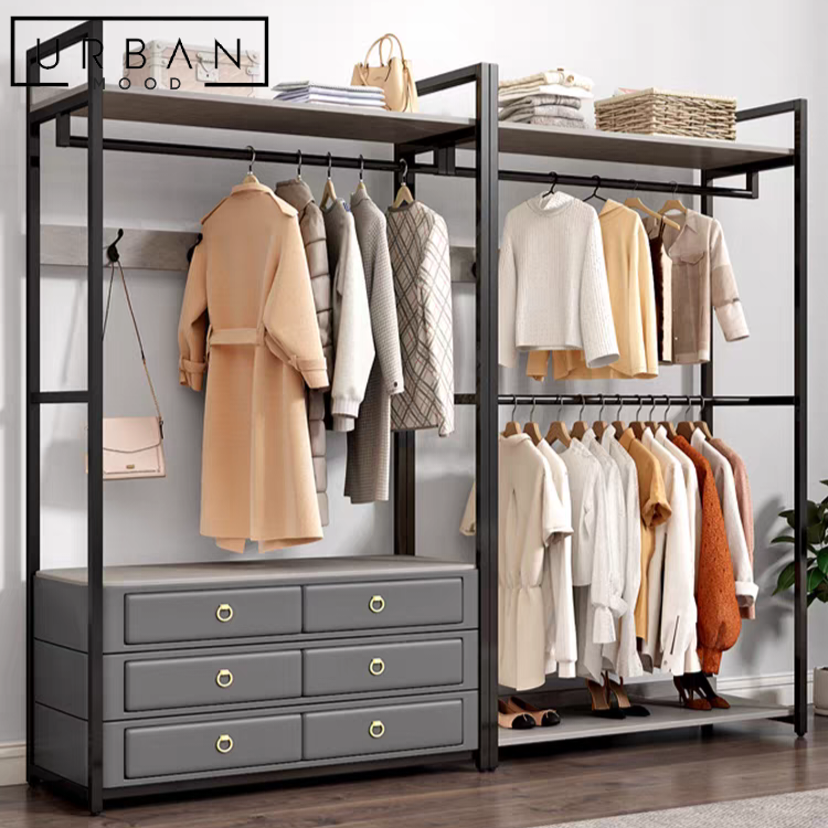 Modern open wardrobe deals