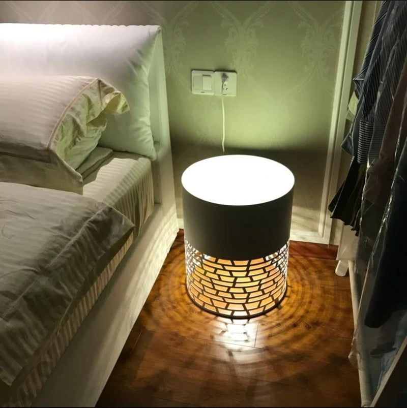 FANNING Contemporary Bedside Lamp Table