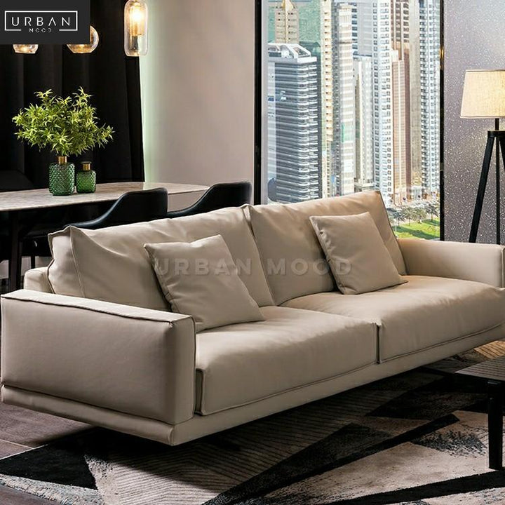 FEDORA Modern Leathaire Sofa