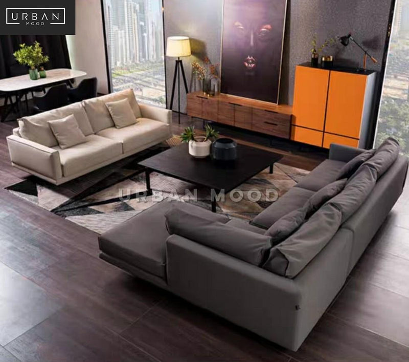 FEDORA Modern Leathaire Sofa