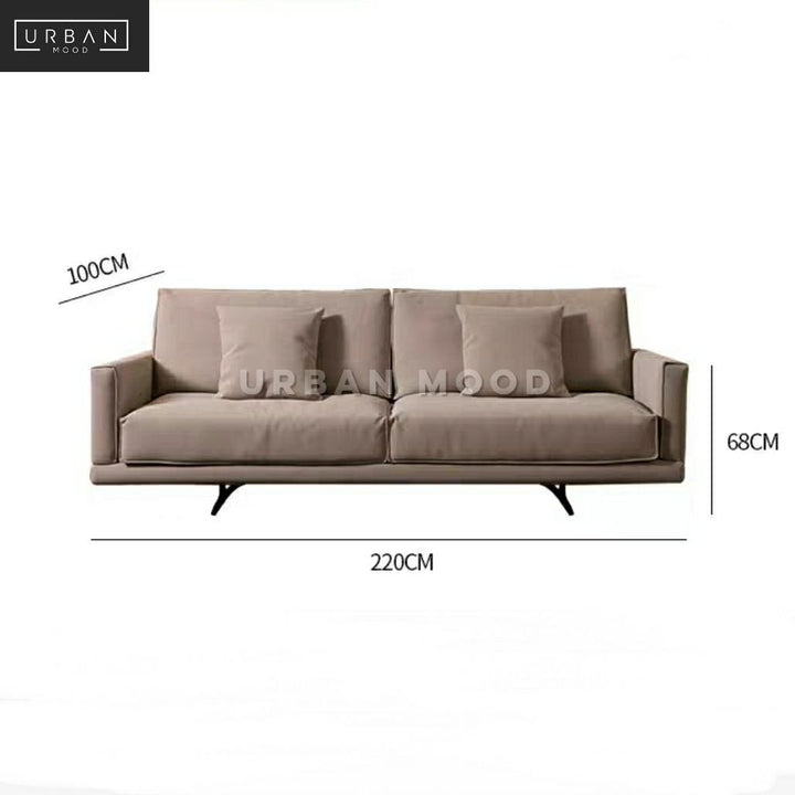 FEDORA Modern Leathaire Sofa