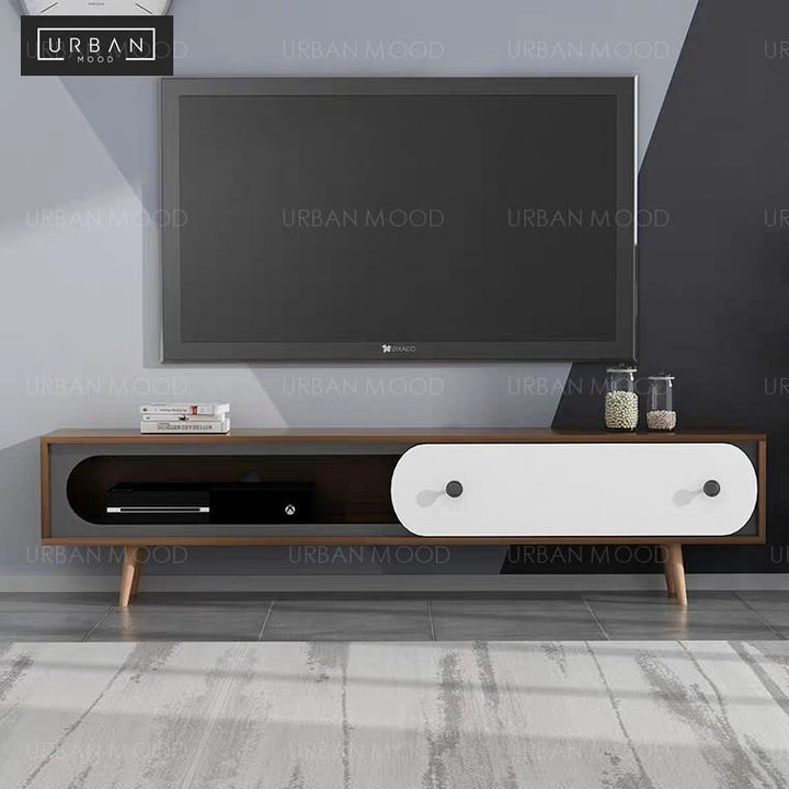 FIELDING Rustic TV Console