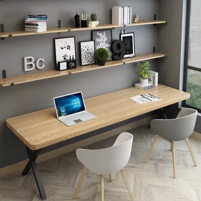 FIRENZE Modern Industrial Office Study Wooden Table