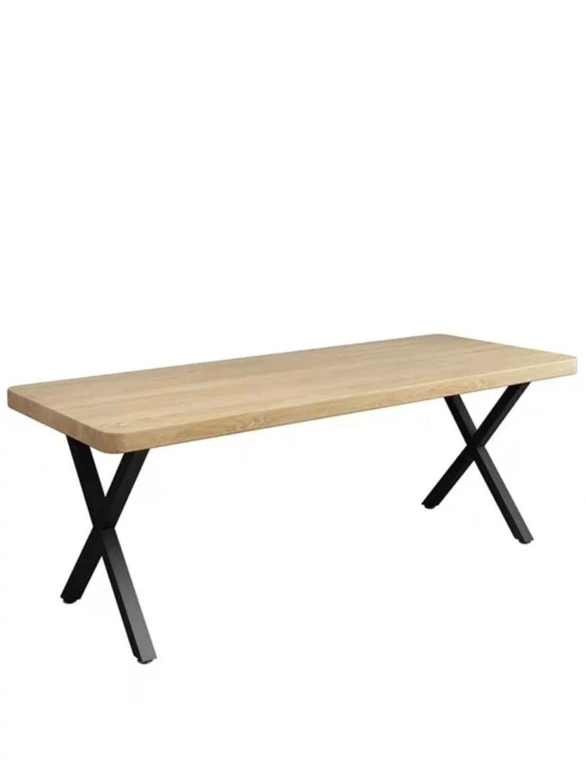 FIRENZE Modern Industrial Office Study Wooden Table