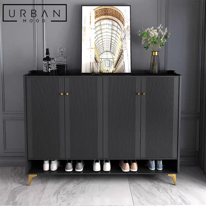 FLUTE Modern Shoe Cabinet