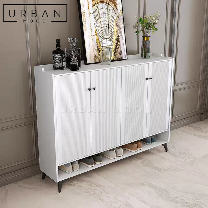 FLUTE Modern Shoe Cabinet