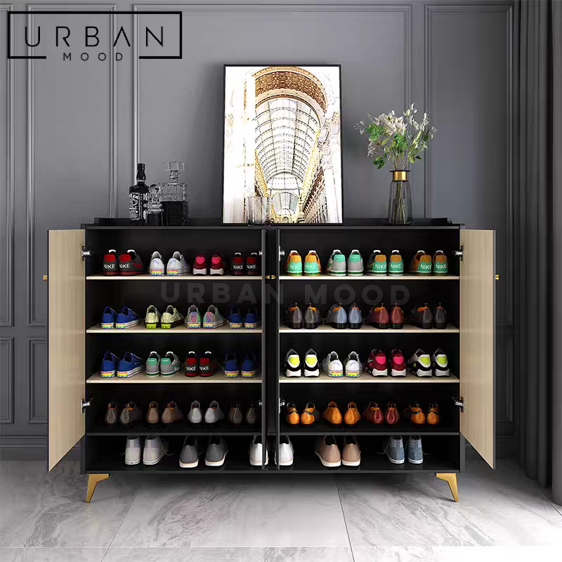 FLUTE Modern Shoe Cabinet