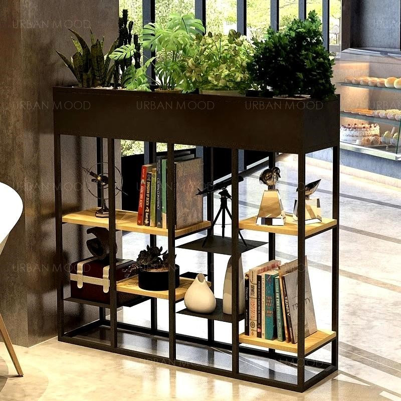 GAEA Modern Industrial Display Shelf