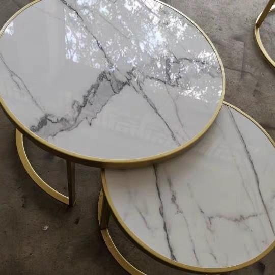 GALACTIC Marble Nesting Coffee Tables