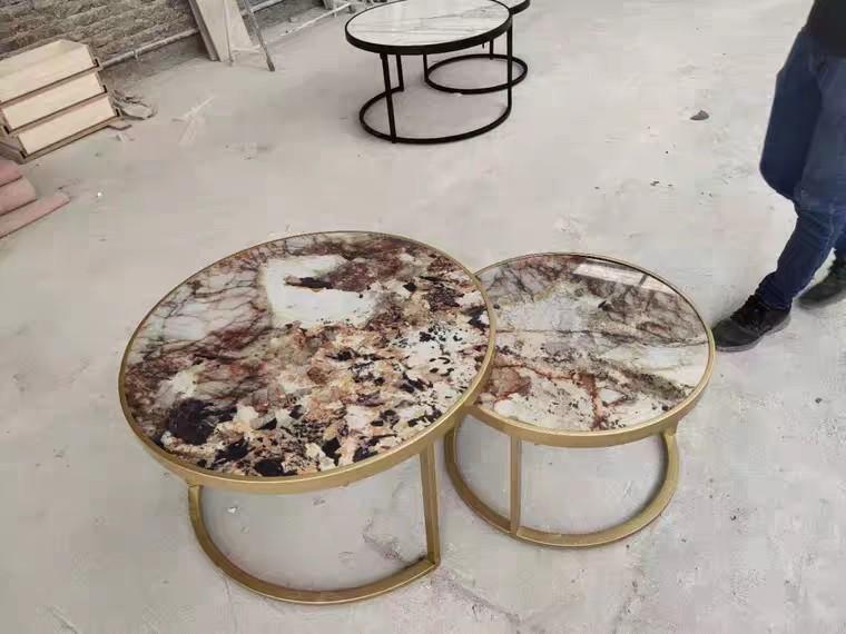 GALACTIC Marble Nesting Coffee Tables
