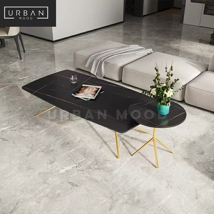 GRENADA Modern Marble Slate Coffee Table