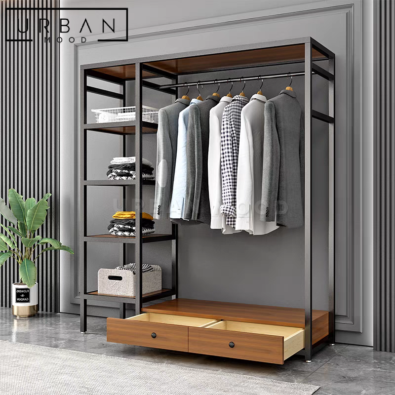 GUNNER Modern Open Concept Wardrobe