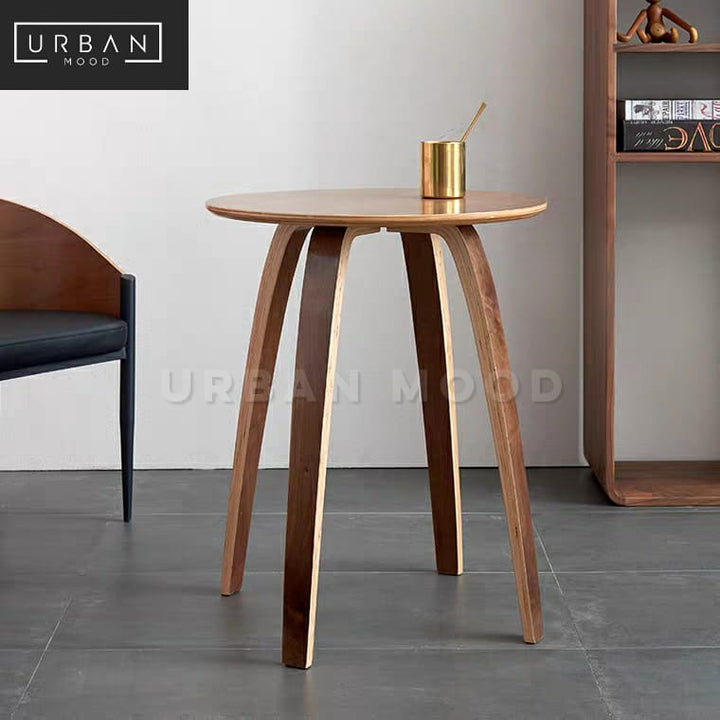 HAGEN Postmodern Solid Wood Breakfast Table