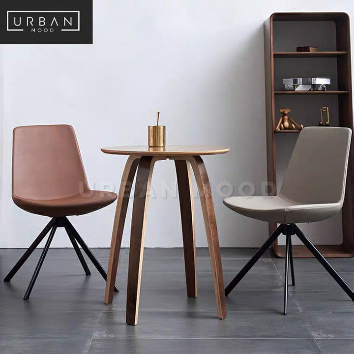 HAGEN Postmodern Solid Wood Breakfast Table