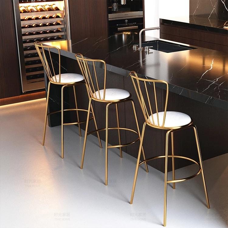 HARRIET Contemporary Caged Bar Stools
