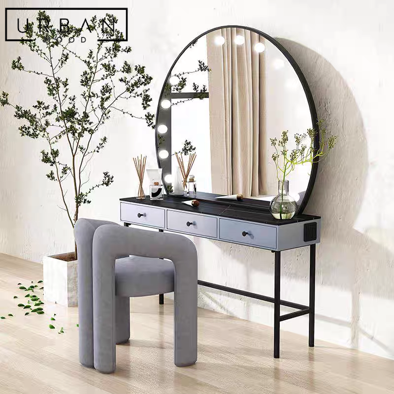 HALLE Hollywood Vanity Table Set