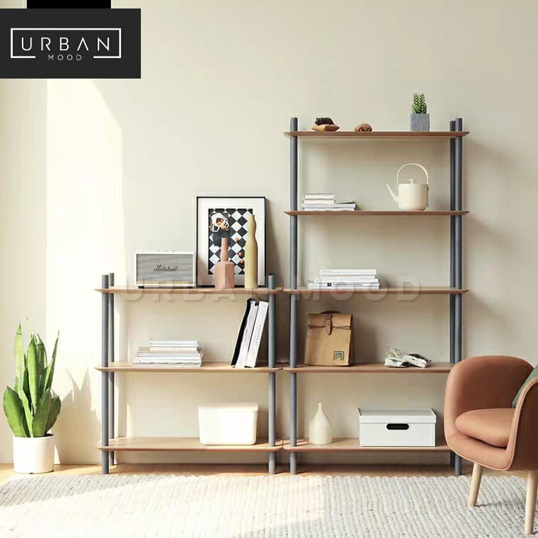 HANOVER Scandinavian Solid Wood Display Shelf