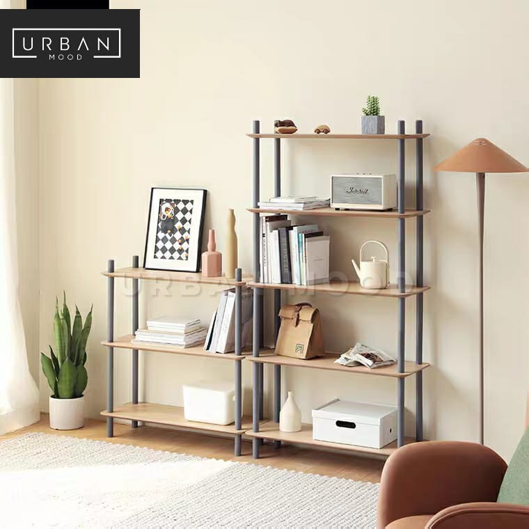 HANOVER Scandinavian Solid Wood Display Shelf