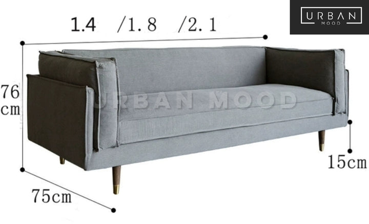 TORRY Modern Velvet Sofa