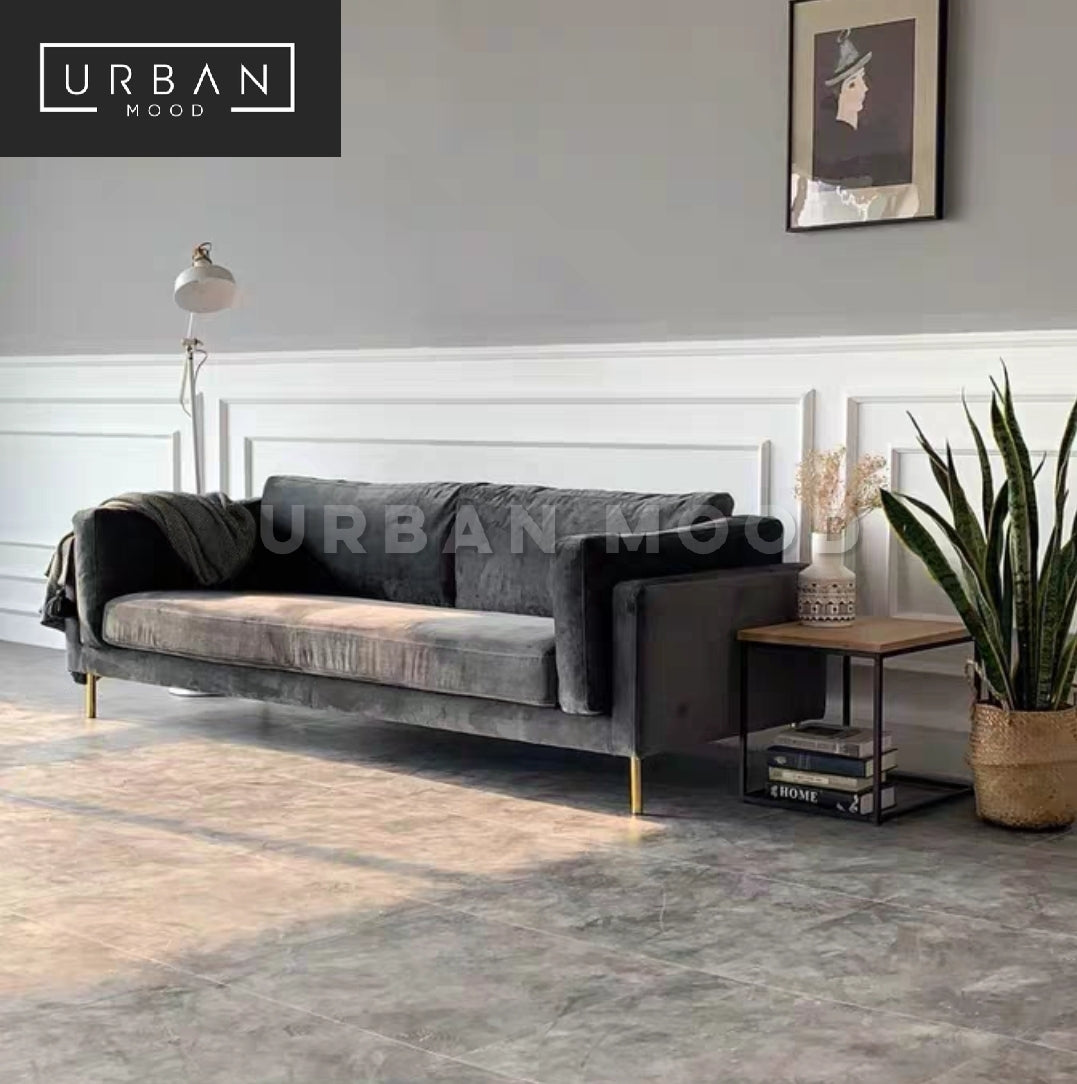 TORRY Modern Velvet Sofa