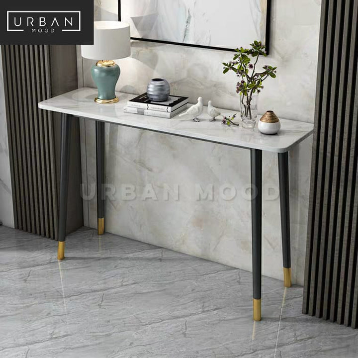 DECAL Modern Marble Hallway Console