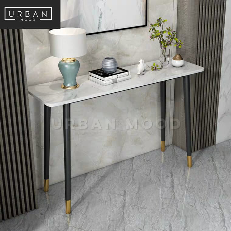 DECAL Modern Marble Hallway Console