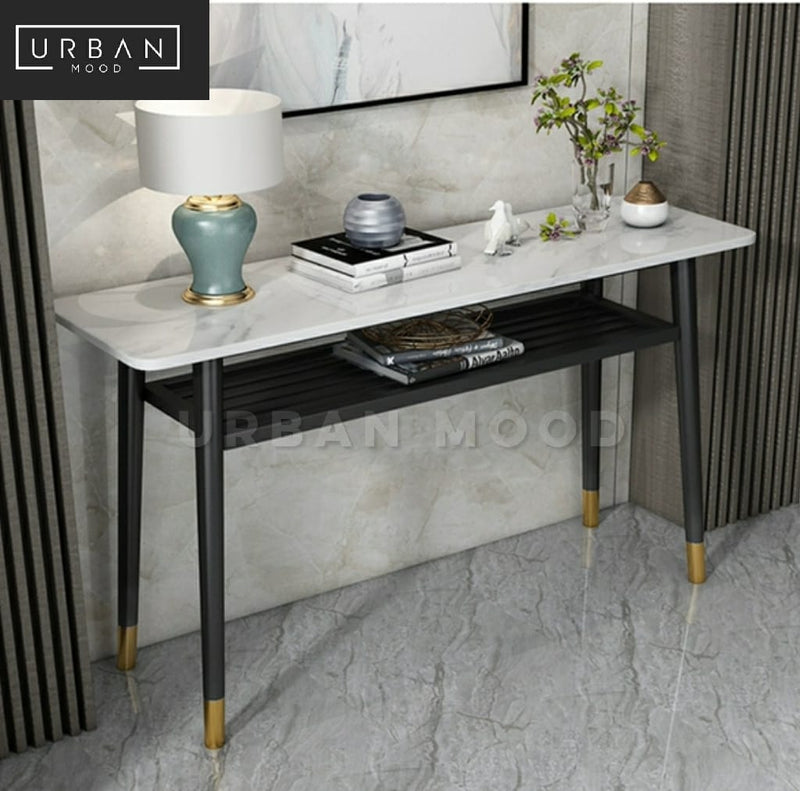 DECAL Modern Marble Hallway Console