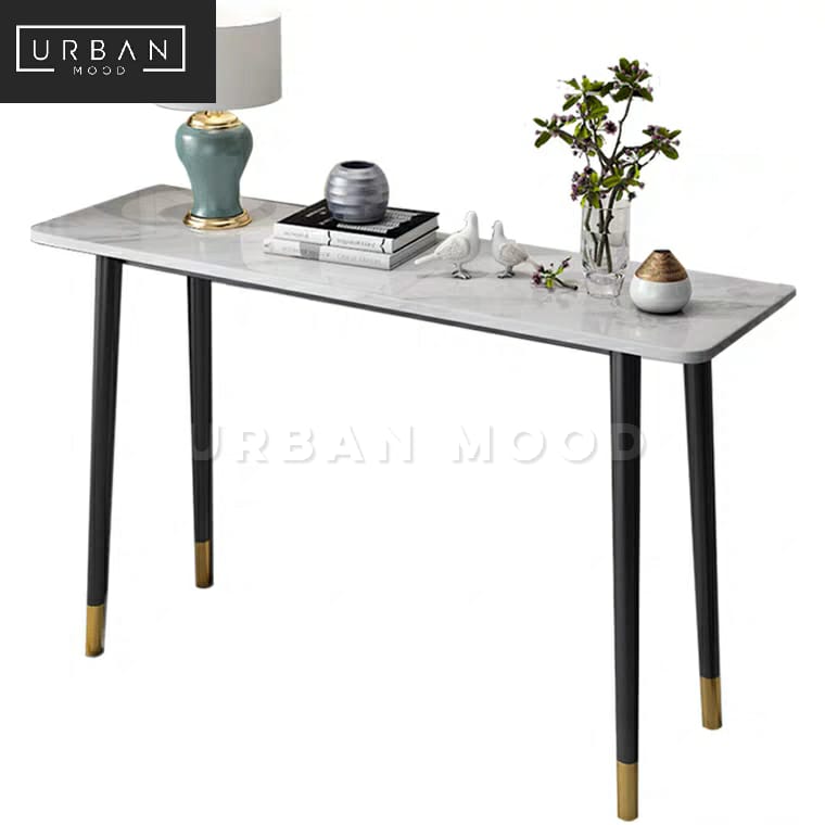 DECAL Modern Marble Hallway Console