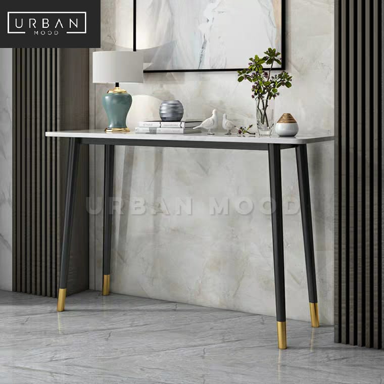 DECAL Modern Marble Hallway Console