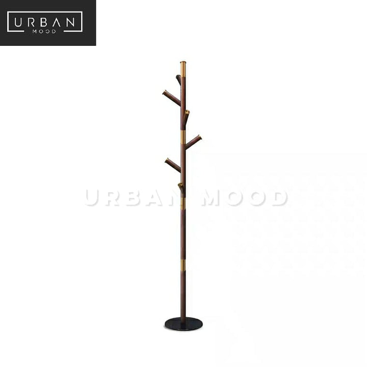 MAHON Minimalist Black Walnut Clothes Stand