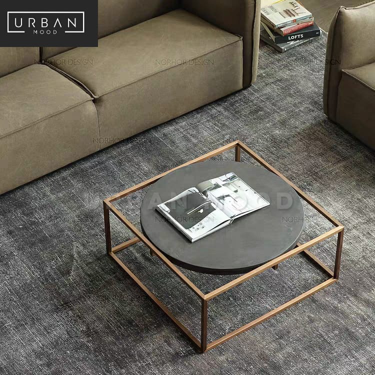 SIMMON Modern Industrial Coffee Table