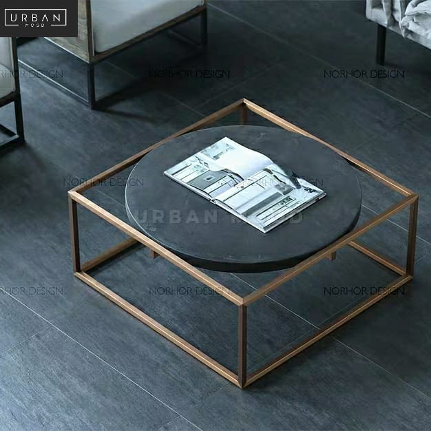 SIMMON Modern Industrial Coffee Table