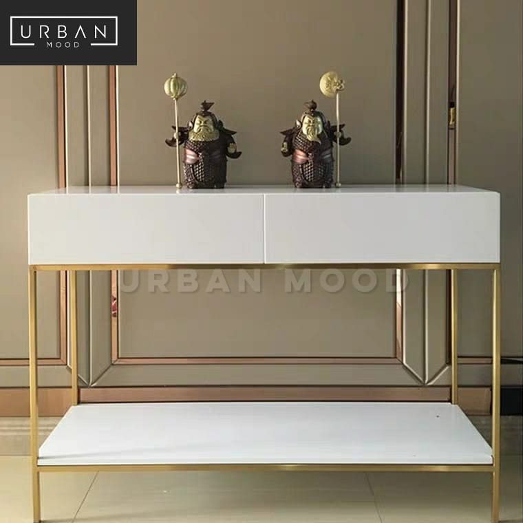 SOMER Modern Hallway Console Table