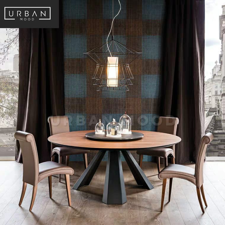 VOLD Solid Wood Round Dining Table – Urban Mood