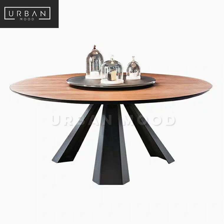 VOLD Solid Wood Round Dining Table – Urban Mood