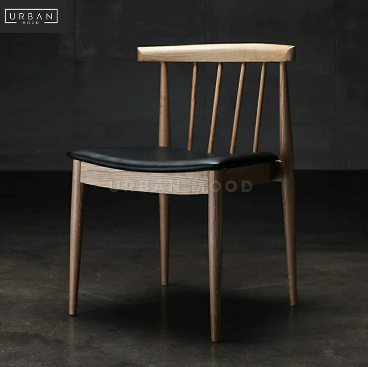 DANE Rustic Solid Wood Dining Chair