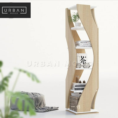 TILDEN Postmodern Solid Wood Bookshelf