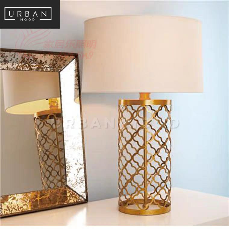DIVAN Victorian Brass Table Lamp
