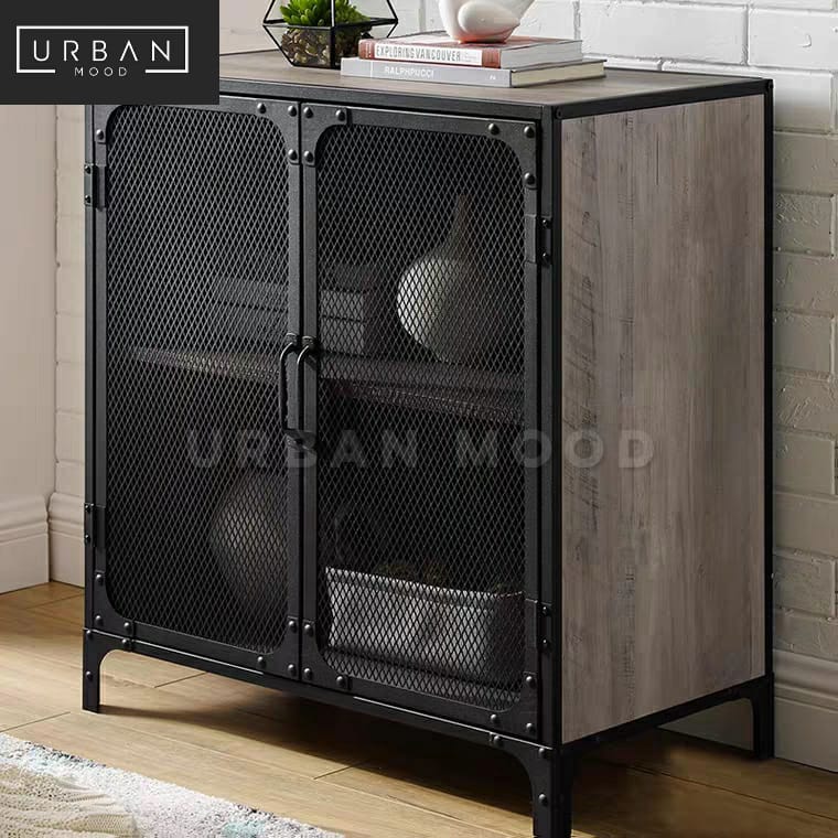 JOCK Industrial Metal TV Cabinet