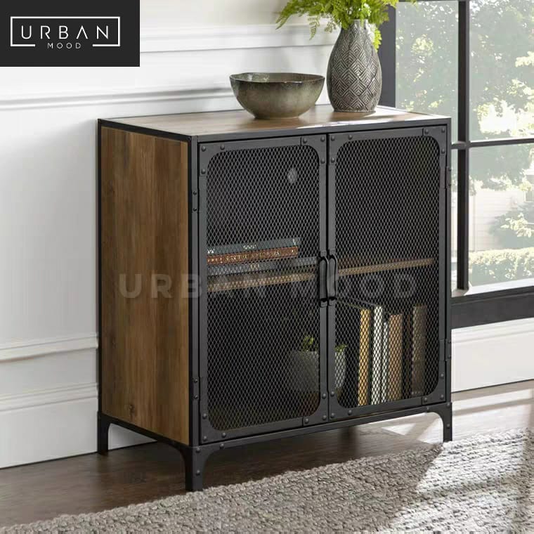 JOCK Industrial Metal TV Cabinet