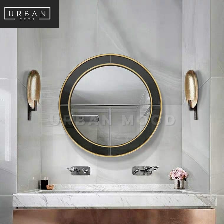 CAVEN Accent Round Wall Mirror