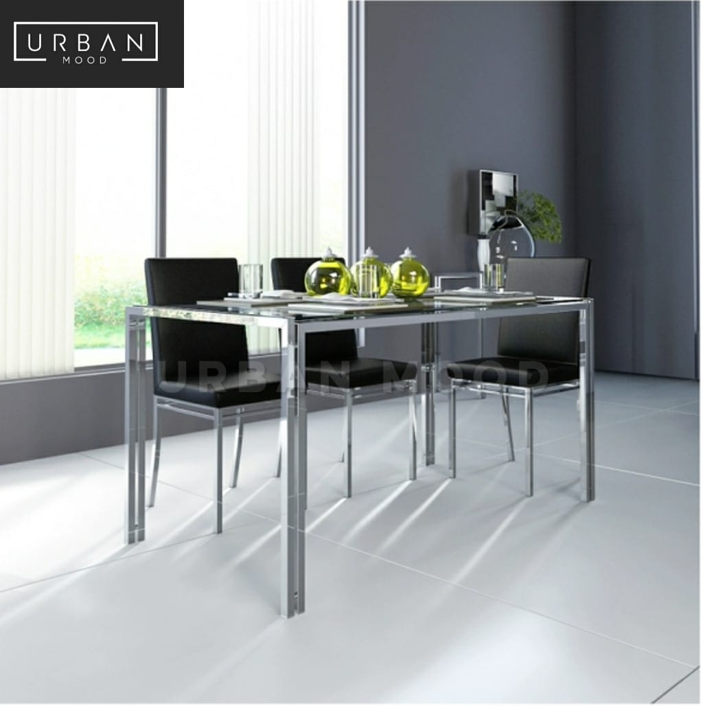 WESTIN Minimalist Glass Dining Table