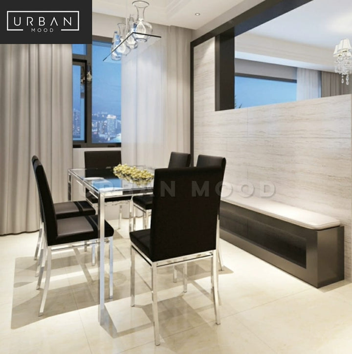 WESTIN Minimalist Glass Dining Table